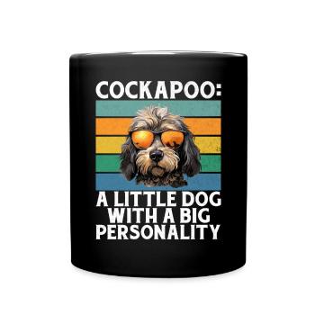 Cockapoo Gifts - Tasse einfarbig - Schwarz - Vorne