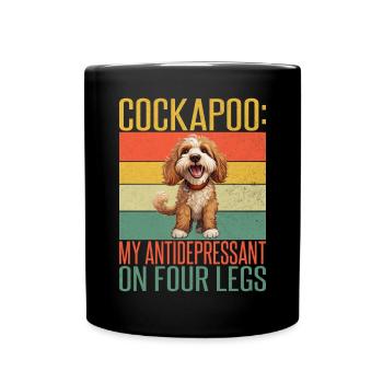 Cockapoo Gifts - Full Colour Mug - black - Front