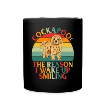 Cockapoo Gifts - Tasse einfarbig - Schwarz - Vorne