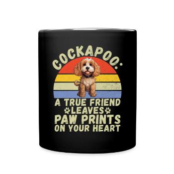 Cockapoo Gifts - Full Colour Mug - black - Front