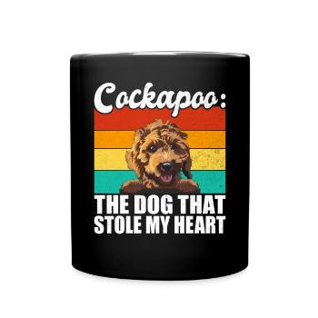 Cockapoo Gifts - Tasse einfarbig - Schwarz - Vorne