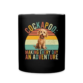 Cockapoo Gifts - Tasse einfarbig - Schwarz - Vorne