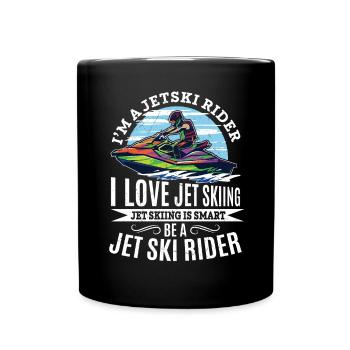 Jetski Lover - Je suis un pilote de jet ski, j’adore le jet - Mug uni - noir - Devant
