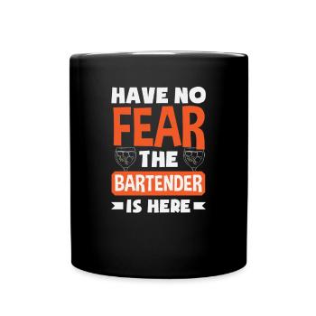 Funny Bartender Saying Bartender Gift - Full Colour Mug - black - Front