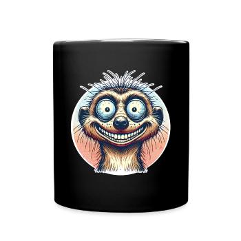 Meerkat - Full Colour Mug - black - Front