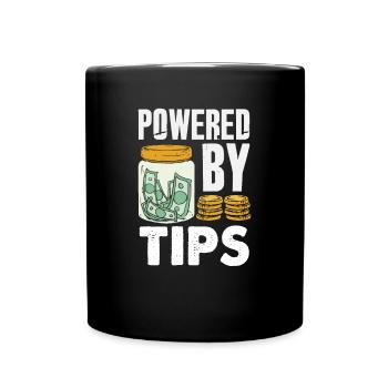 Lustiger Barkeeper Spruch Barkeeper Geschenk - Tasse einfarbig - Schwarz - Vorne
