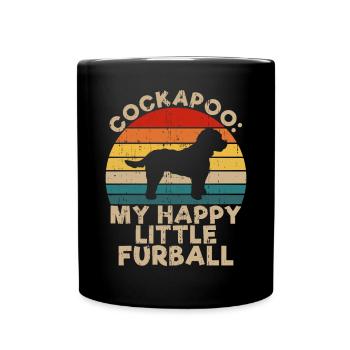 Cadeaux Cockapoo - Mug uni - noir - Devant