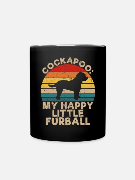 Cockapoo Gifts - Tasse einfarbig - Schwarz