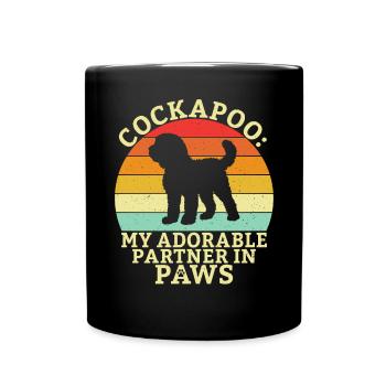 Cockapoo Gifts - Tasse einfarbig - Schwarz - Vorne