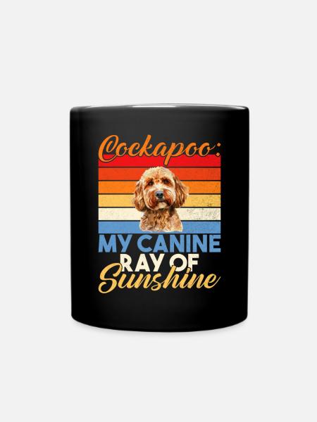 Cockapoo Gifts - Tasse einfarbig - Schwarz