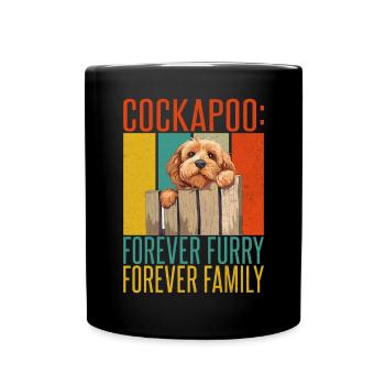 Cockapoo Gifts - Tasse einfarbig - Schwarz - Vorne
