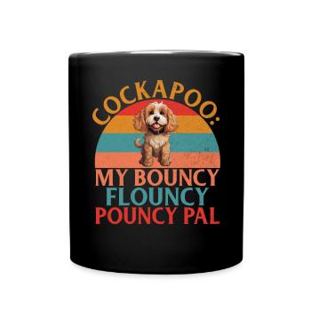 Cadeaux Cockapoo - Mug uni - noir - Devant