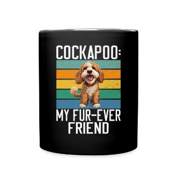 Cockapoo Gifts - Tasse einfarbig - Schwarz - Vorne