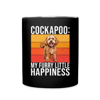 Cockapoo Gifts - Tasse einfarbig - Schwarz - Vorne