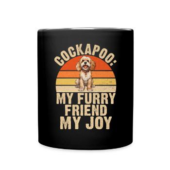 Cadeaux Cockapoo - Mug uni - noir - Devant
