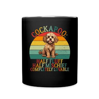 Cockapoo Gifts - Tasse einfarbig - Schwarz - Vorne