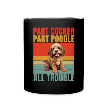 Cockapoo Gifts - Tasse einfarbig - Schwarz - Vorne