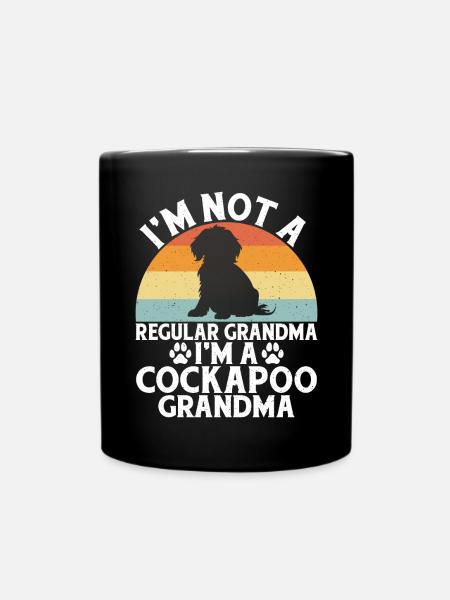 Cockapoo Gifts - Tasse einfarbig - Schwarz