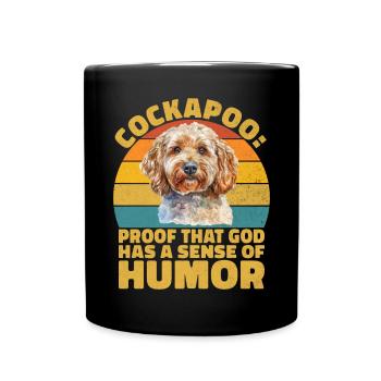 Cockapoo Gifts - Tasse einfarbig - Schwarz - Vorne