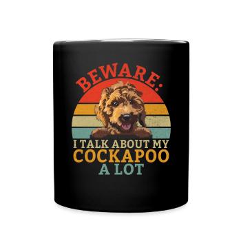Cockapoo Gifts - Full Colour Mug - black - Front