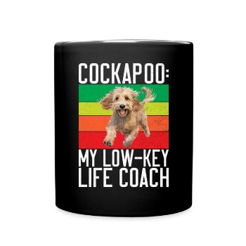 Cockapoo Gifts - Tasse einfarbig - Schwarz - Vorne