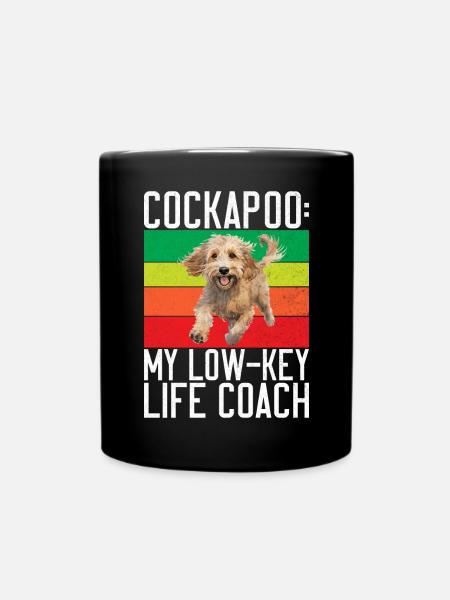 Cockapoo Gifts - Tasse einfarbig - Schwarz