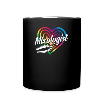 Funny Bartender Saying Bartender Gift - Full Colour Mug - black - Front
