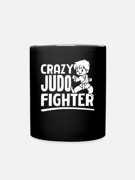 Judo Enfants Judo Fighter - Crazy Judo Fighter - Mug uni - noir