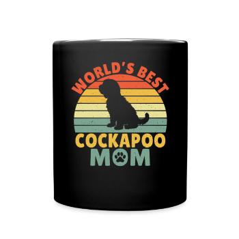 Cockapoo Gifts - Full Colour Mug - black - Front