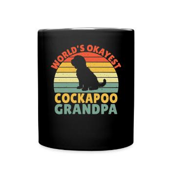 Cadeaux Cockapoo - Mug uni - noir - Devant