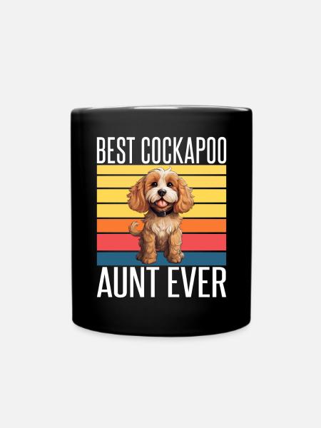 Cockapoo Gifts - Tasse einfarbig - Schwarz