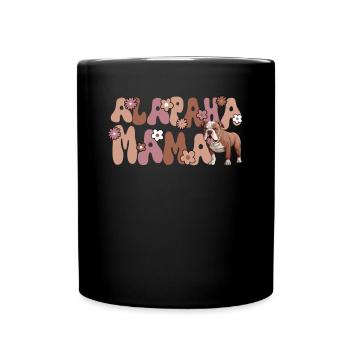 Alapaha Blue Blood Bulldog Groovy Alapaha Mom - Full Colour Mug - black - Front