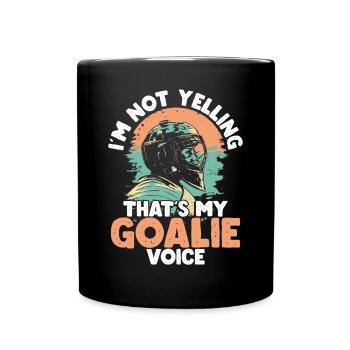 Hockey Goalkeeper Hockey Goalkeeper - Full Colour Mug - black - Front