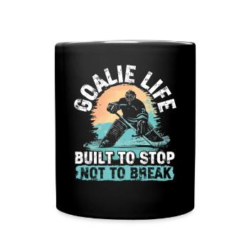 Hockey Goalkeeper Hockey Goalkeeper - Full Colour Mug - black - Front