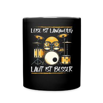 Batteur Batteur Percussion Musiciens - Mug uni - noir - Devant