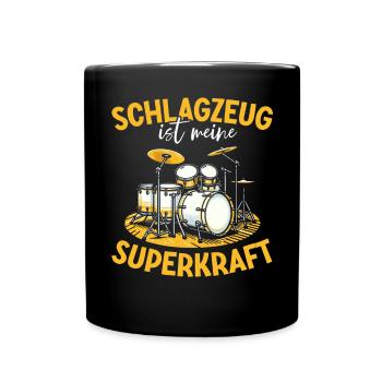 Batteur Batteur Percussion Musiciens - Mug uni - noir - Devant