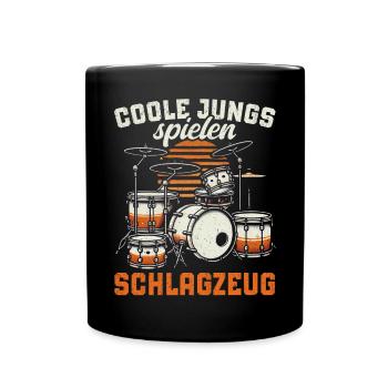 Batteur Batteur Percussion Musiciens - Mug uni - noir - Devant