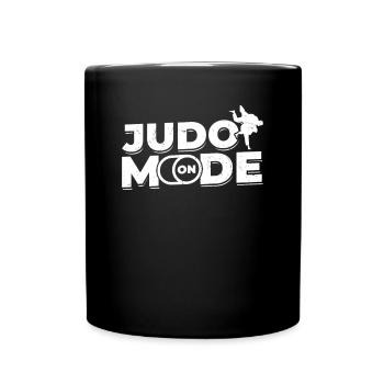 Judo Mode On - Judo Martial Arts Judo Fighter - Full Colour Mug - black - Front