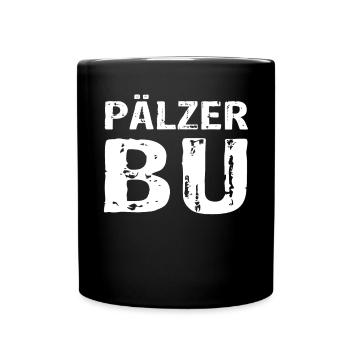 Pälzer Bub - Tasse einfarbig - Schwarz - Vorne