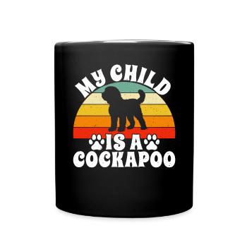 Cockapoo Gifts - Full Colour Mug - black - Front