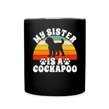 Cockapoo Gifts - Tasse einfarbig - Schwarz - Vorne