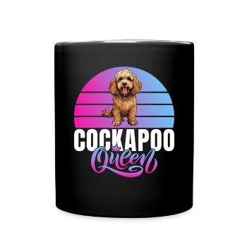 Cockapoo Gifts - Full Colour Mug - black - Front