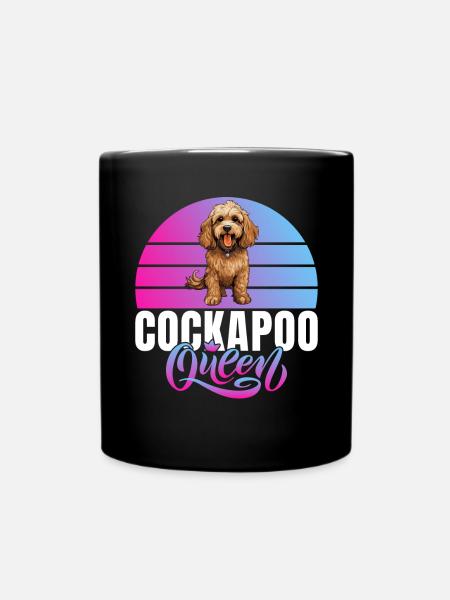 Cockapoo Gifts - Tasse einfarbig - Schwarz