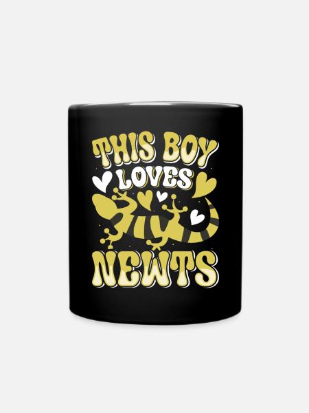 Molch - Tasse einfarbig - Schwarz