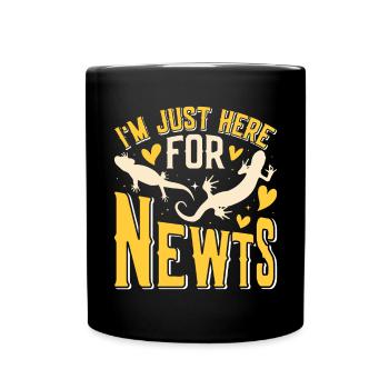Newt - Full Colour Mug - black - Front