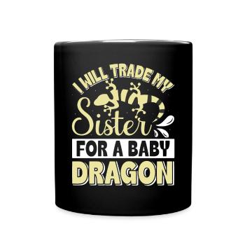 Newt - Full Colour Mug - black - Front