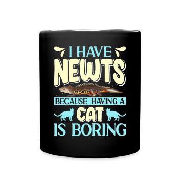 Newt - Full Colour Mug - black - Front