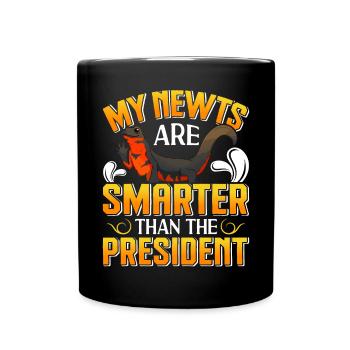 Newt - Full Colour Mug - black - Front