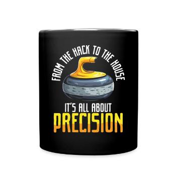 Curling, Curling, Curling, Curling, Curling - Full Colour Mug - black - Front