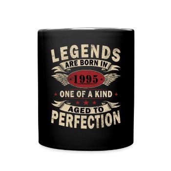 Legends 1995 Vintage 1995 Jubilee 1995 - Full Colour Mug - black - Front